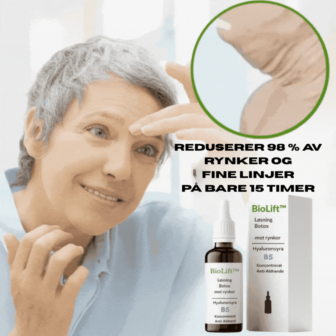 BioLift™ - Stödjer hudens naturliga återhämtning – för färre linjer och mer fasthet, på ett skonsamt sätt.