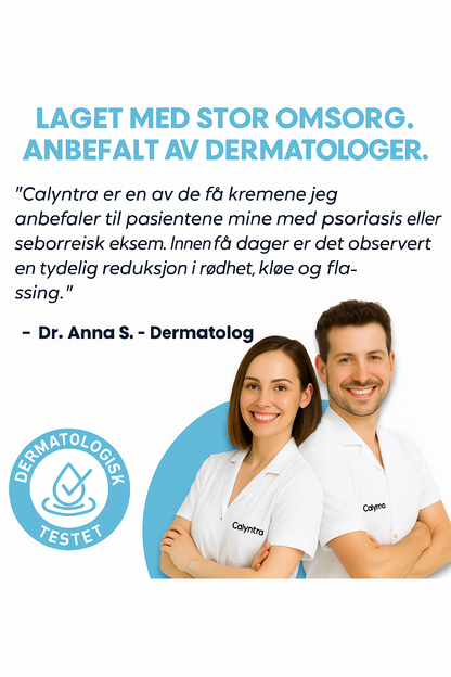 Calyntra™ – Den milda lösningen mot bestående rodnad, klåda och mjäll