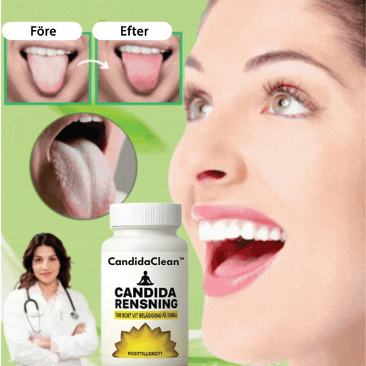 CandidaClean™ - En ren tunga och en lugn mage – inifrån ✨