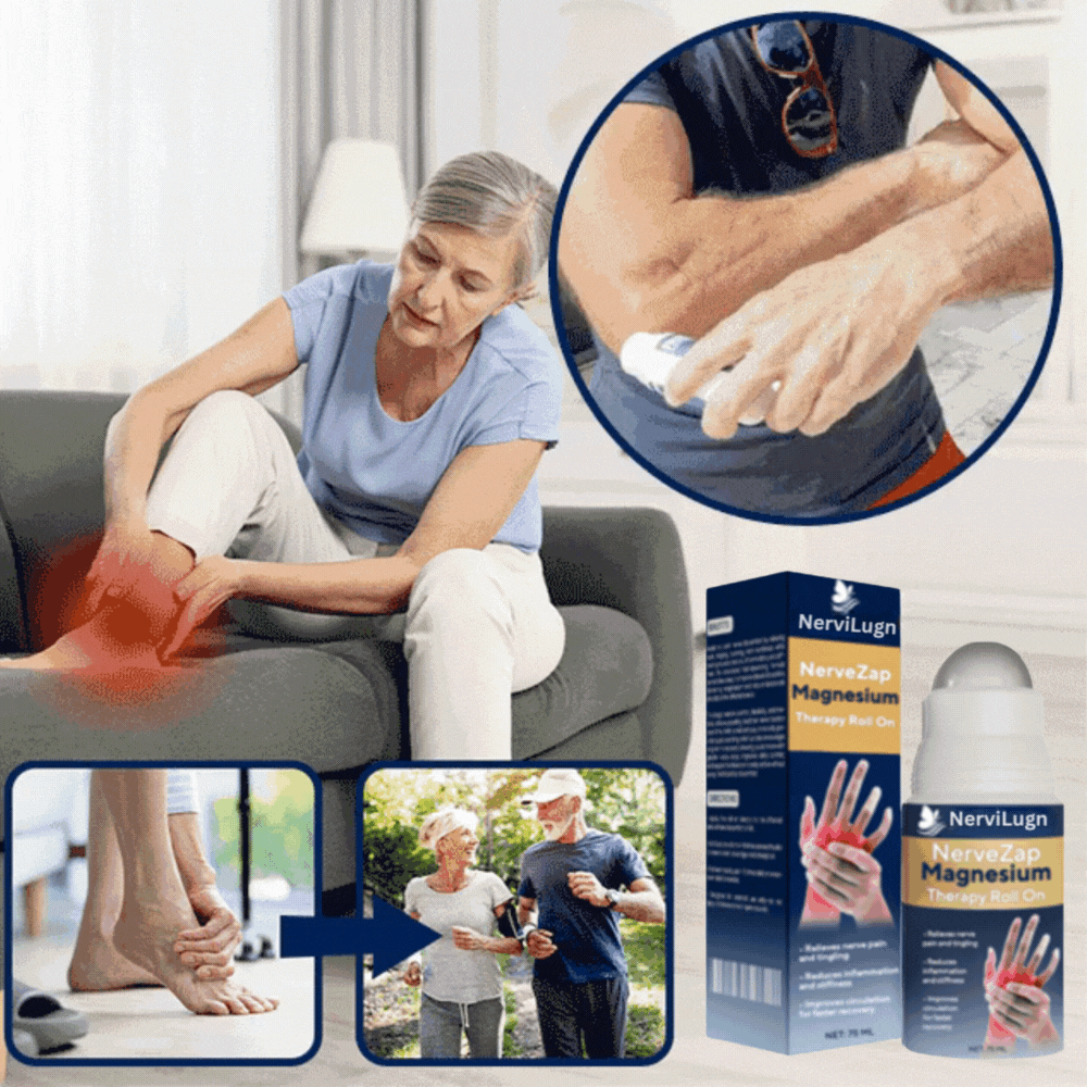 NerviLugn™ - Dämpar brännande nervsmärta synligt inom minuter✨