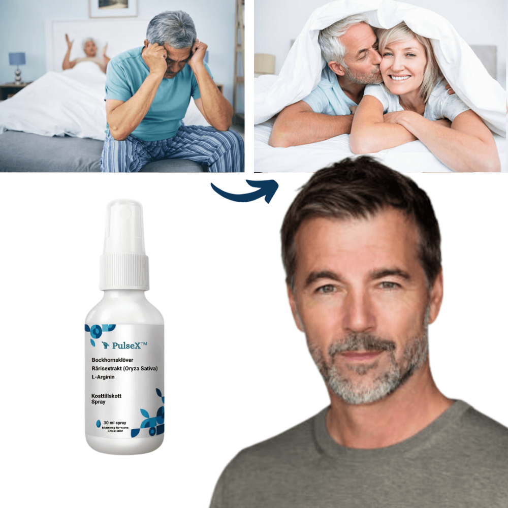 PulseX™ Erektionsspray | Kraft och trygghet – exakt när du behöver det✨