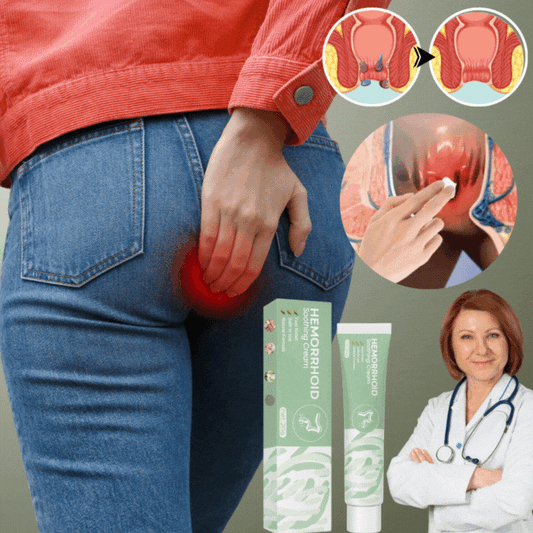 HealSooth™ urtecreme mod hæmorider | Behandler 99 % af hæmorider fra første påføring!