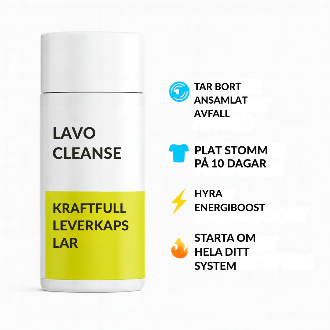 LavoCleanse - Kraftfulla leverstöd kapslar