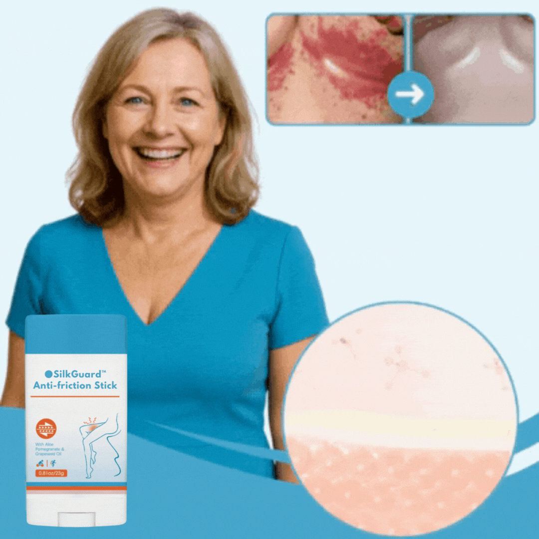 SilkGuard™ Anti-friction Stick - Krossa Rodnad & Smärta på Bara 2 Minuter!