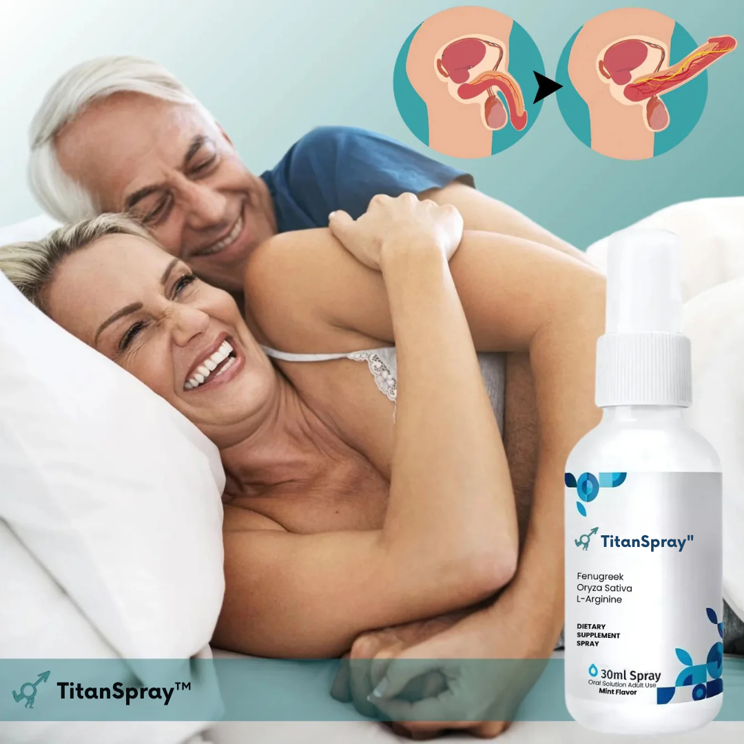TitanSpray™ - Få hård erektion på 5 minuter